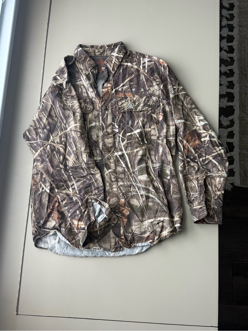 Game Winner Realtree Max-4 HD Camo Hunting Shirt Men’s Medium